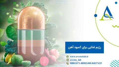 رژیم غذایی برای کمبود آهن