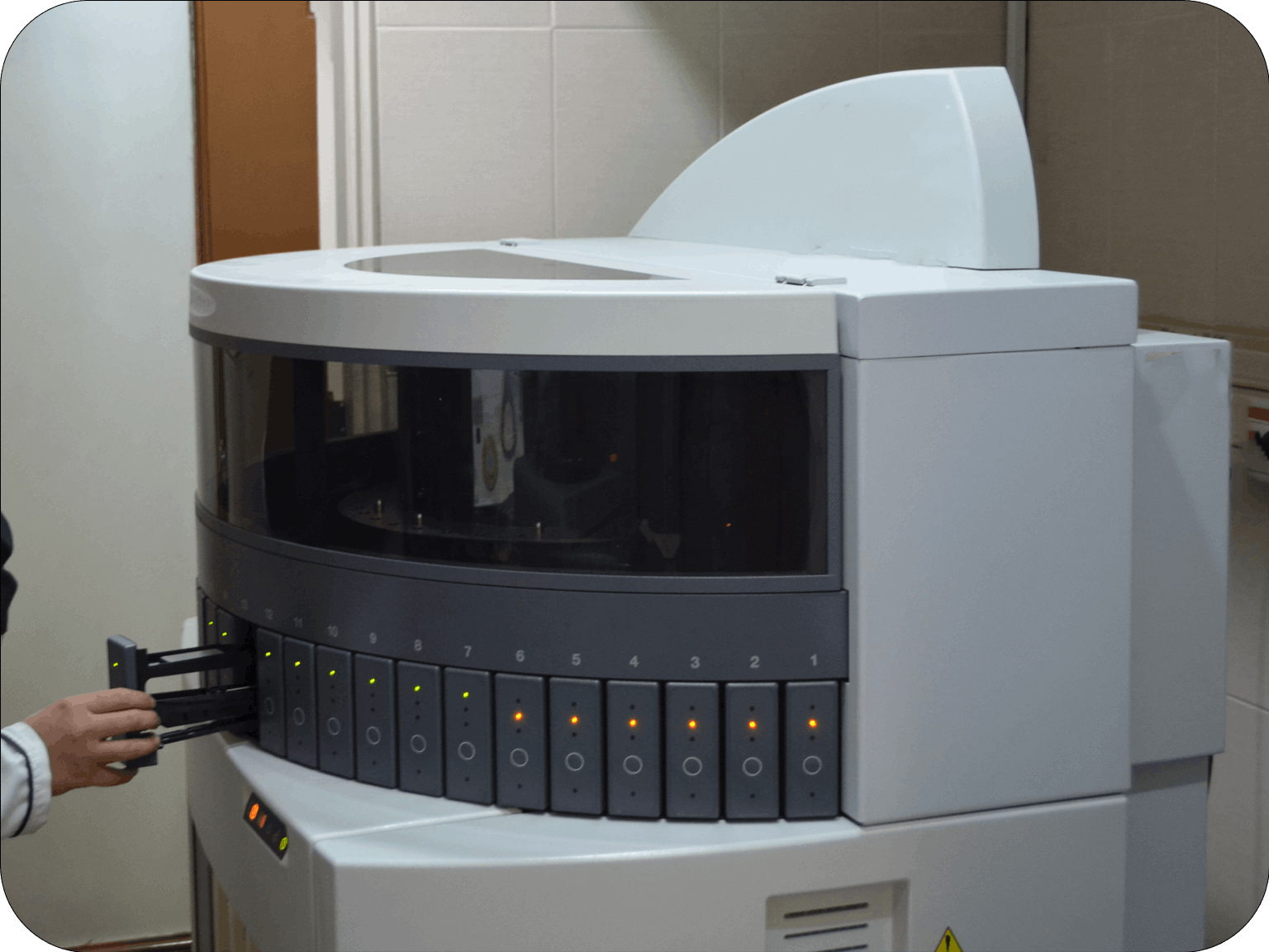 بخش IHC ایمونوهیستوشیمی آزمایشگاه پاتوبیولوژی اوستا